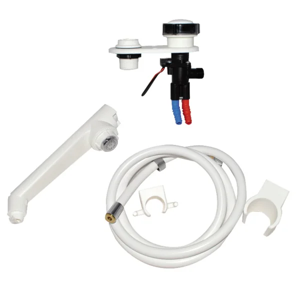 Keller Luxus Brausegarnitur weiß