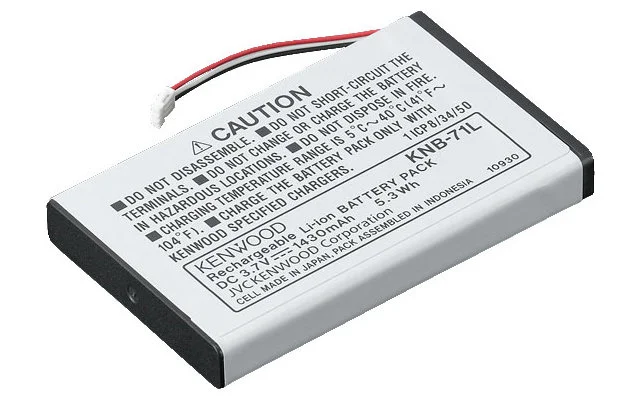 Kenwood KNB-71LM Ersatzakku für Handfunkgerät PKT-23 3,7 V