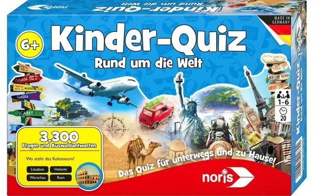 Kinderquiz für schlaue Kids Rund um die Welt