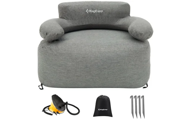 KingCamp Air Lounger Granite aufblasbarer Campingsessel 108 × 78 × 70 cm