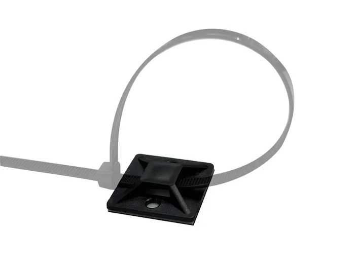 Klebesockel für Kabelbinder – 50er Pack