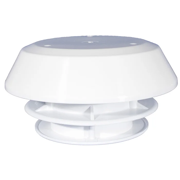 Knorz Dachlüfter mit Schlauchanschluss 80 mm, weiß