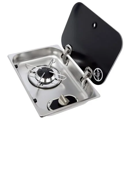 Kocher mit Glas und ASO – 1-flammig