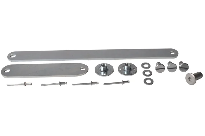 Kompletter Satz Montagezubehör Anssems Gasfeder (Deckel zur Seite)