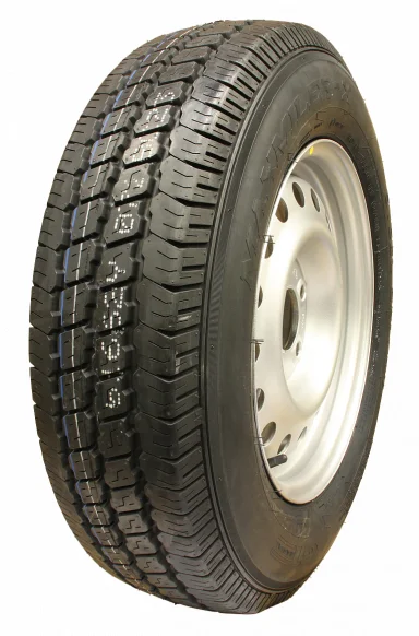 Komplettrad 14 Zoll – 175/80R14 Reifen + Felge – Opel Teilung: 4×100 – 775 kg – 57 mm Achsloch/Nabendurchmesser