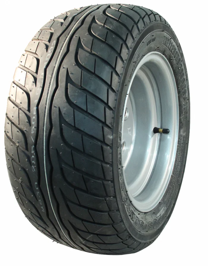 Komplettrad -20.5×8.00-10 – Reifen + Felge – opel Pitch: 4×100 – 10PR – Tragfähigkeit 500 kg – Nabendurchmesser 60 mm