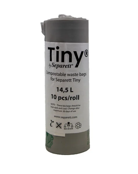 Kompostierbare Abfallbeutel aus Maisstärke – 14,5 l