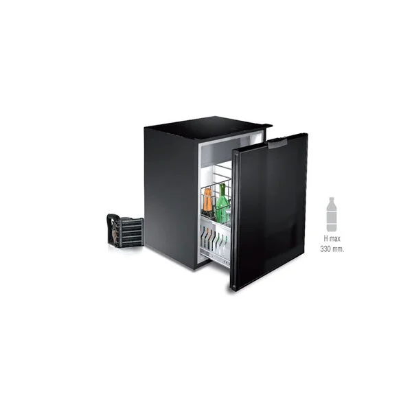Kompressor-Kühlschrank C75DW – 75 l – Schwarz