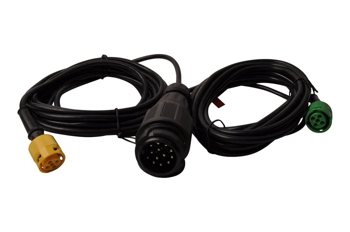 Kopfkabel Typ Aspöck – 5 Meter lang – 13-polig – mit 2x 5-poligem Stecker