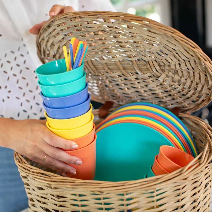 Koziol Geschirrset Lollipop, 16-teilig