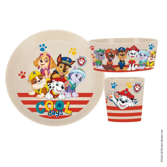 Koziol Kindergeschirr Paw Patrol 3-teilig