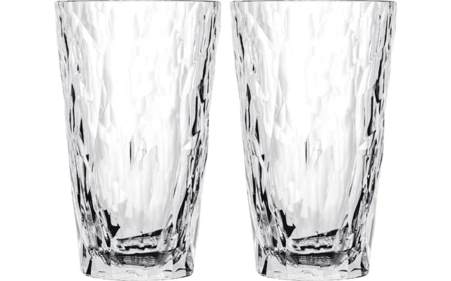 Koziol Longdrink Superglas CLUB No. 6 300 ml 2er Set crystal clear