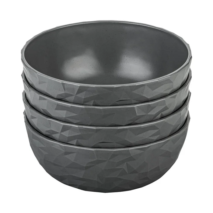 Koziol Schale CLUB BOWL 4er Set, grau