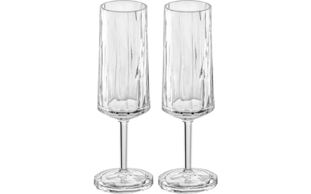 Koziol Superglas 100ml CLUB No. 14 crystal clear 2er-Set