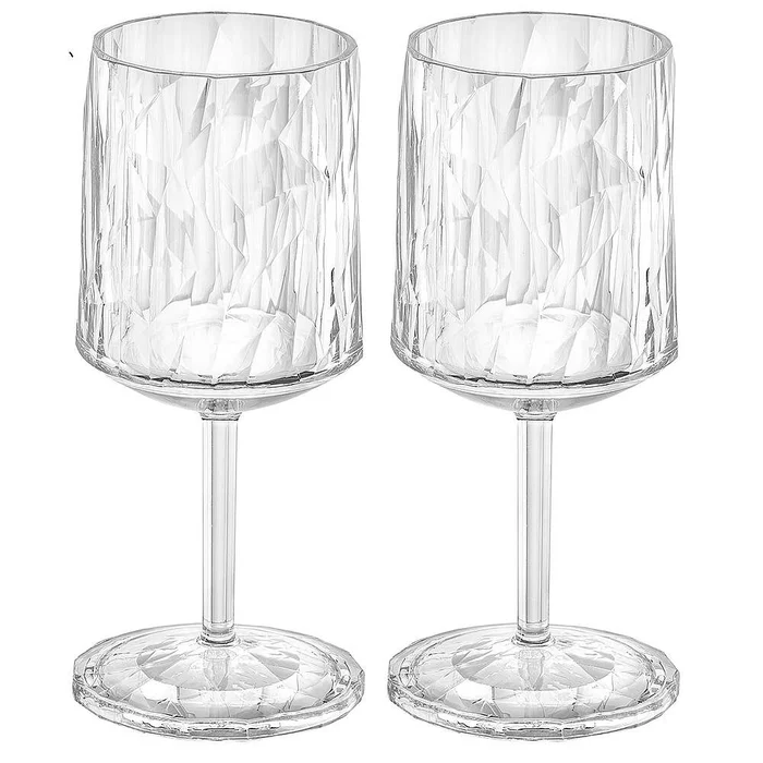 Koziol Weinglas Club No. 9 Superglas 200 ml, 2er-Set