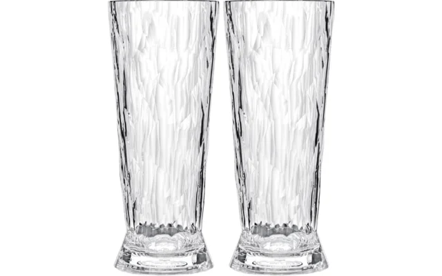 Koziol Weizenglas Superglas CLUB No. 11 2er Set 500 ml crystal clear