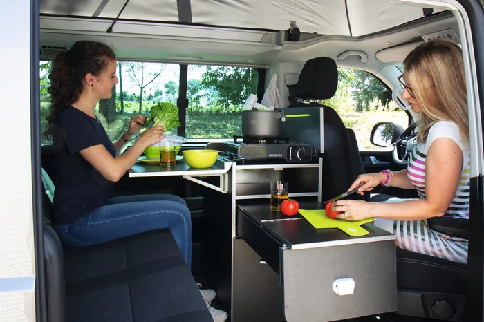 Küchenmodul Calicook für VW T5/T6 Multivan und California Beach