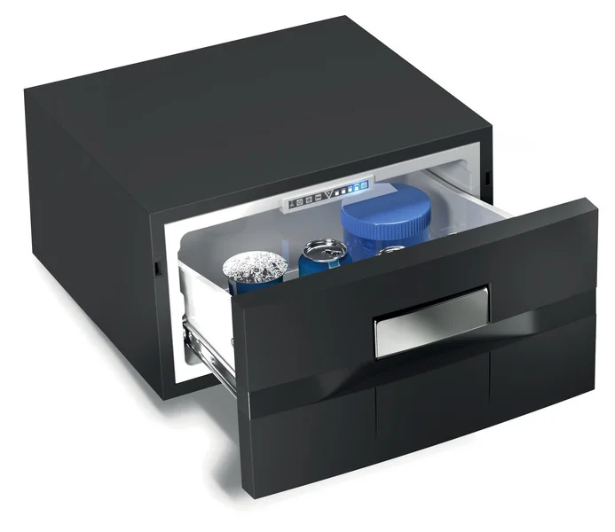 Kühlschublade D20A – 20 l – Schwarz