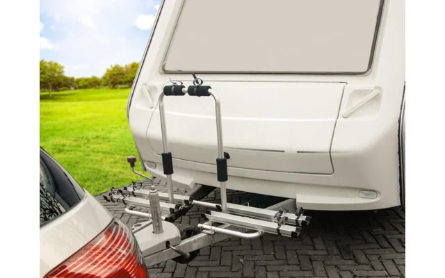 LAS Deichselträger Aluminium für 2 Fahrräder