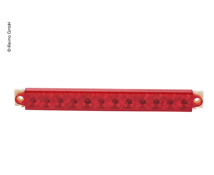 LED-Bremsschlußeuchte rot/chrome 9-32V, 2,0/0,3W IP67, 500 mm Kabel