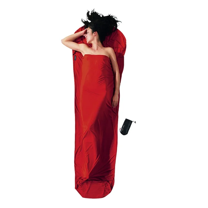 Leicht-Mumienschlafsack 220 x 80/60 cm lava Thermolite Radiator