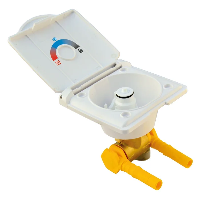 LILIE Außenanschluß Außendusche schwarz, 10mm