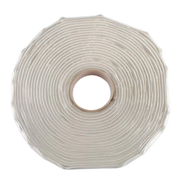 Lilie Butyl-Band 20 x 3 mm weiß, 9,1 m