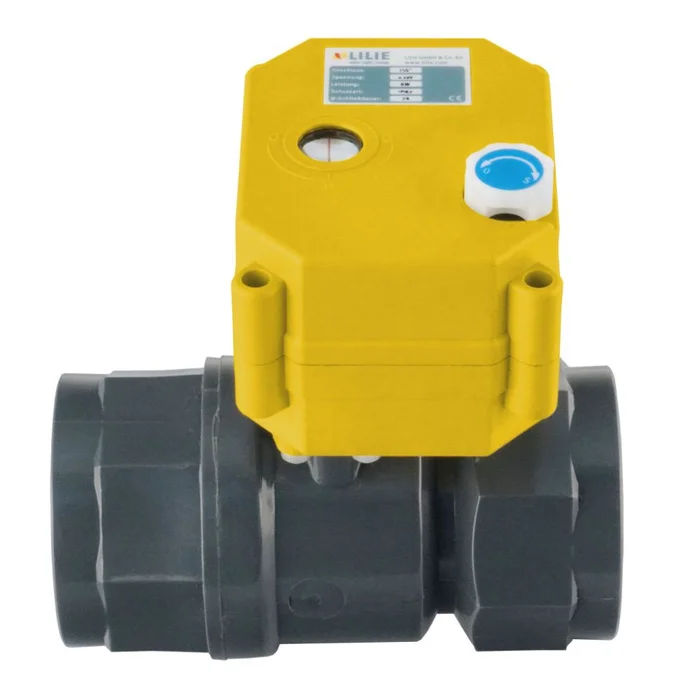 Lilie Elektrisches Kugelhahnventil-System 530 qmm