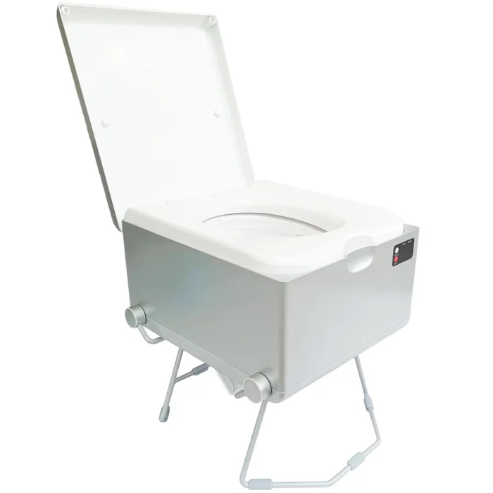 LooSeal EVO mobile Verschweißer-Toilette, silber