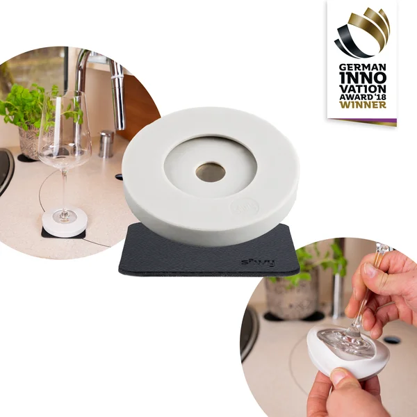 Magnet-Kondom für Stielgläser – 4er Set