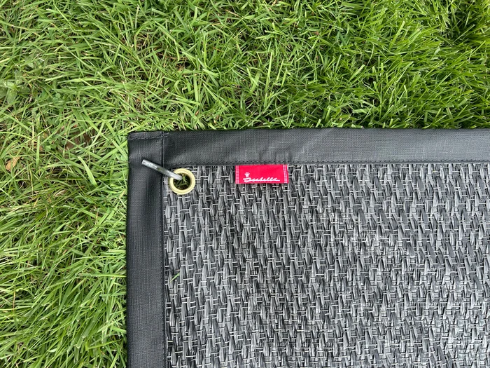 Markisenteppich (dunkelgrau, Tiefe 250 cm)