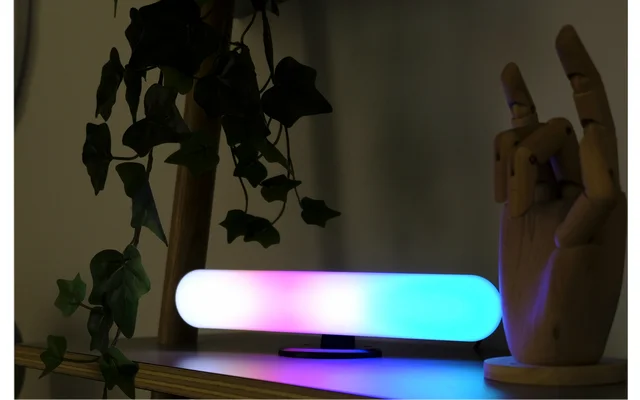 Megalight LED Lightbar Beleuchtung für TV, PC und Mobilar mit verschiedenen Farbmodi 2 Meter