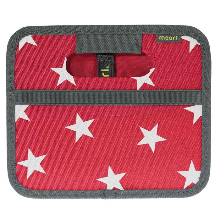 meori Faltbox Mini, Sterne hibiskus rot