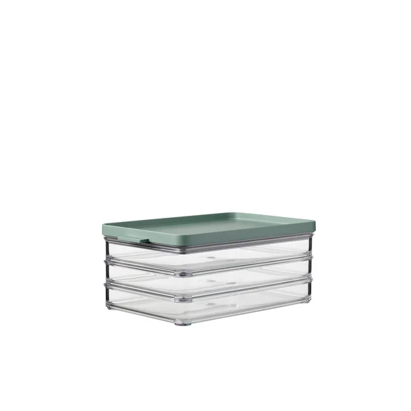 Mepal Kühlschrankdose Omnia Aufschnitt 3 Schichten Farbe nordic sage