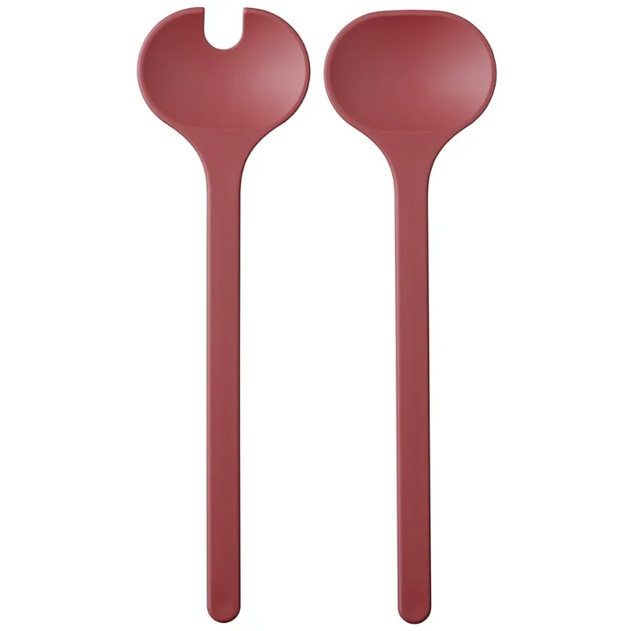 Mepal Salatbesteck Silueta 2-teilig, vivid mauve