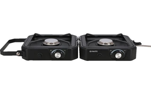 Mestic MGC 150 Campingkocher Zwei Flammen 1800 W