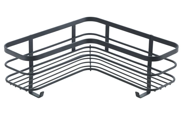 Metaltex Origin Lava Eckregal L-förmig U-fix für Dusche