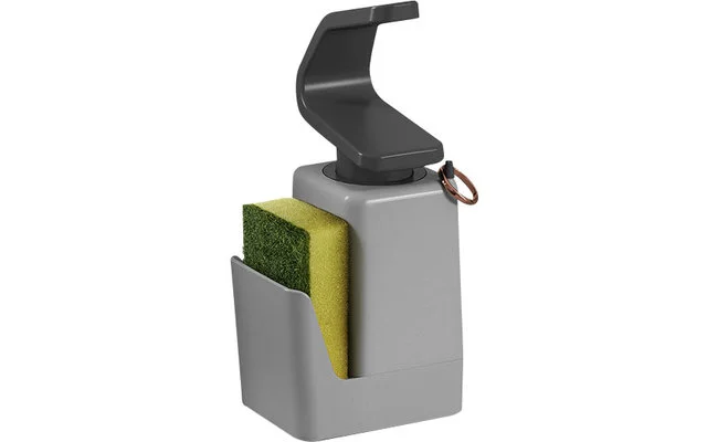 Metaltex Soap Tex Seifenspender 400 ml inkl. Schwamm und Ringhalter