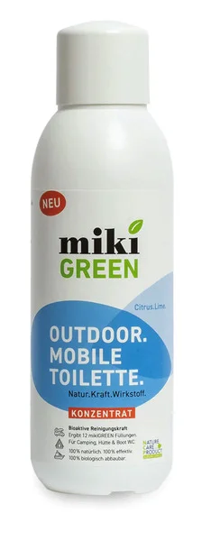 MikiGREEN Outdoor. Mobile Toilette – Konzentrat