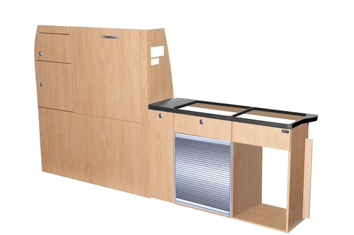 Möbelzeile TrioStyle für VW T6/5 kurzer Radstand Fertigteil ohne Technikteile