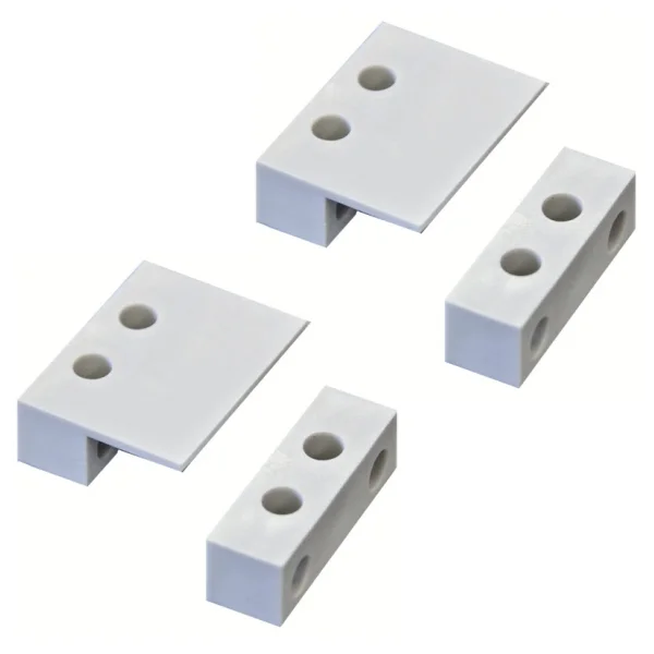 Montageadapter weiss für Funk Magnetkontakte – 2 Stck