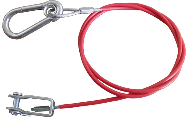 moog Trailerparts Abreißseil für Anhänger mit Knott Quicklink