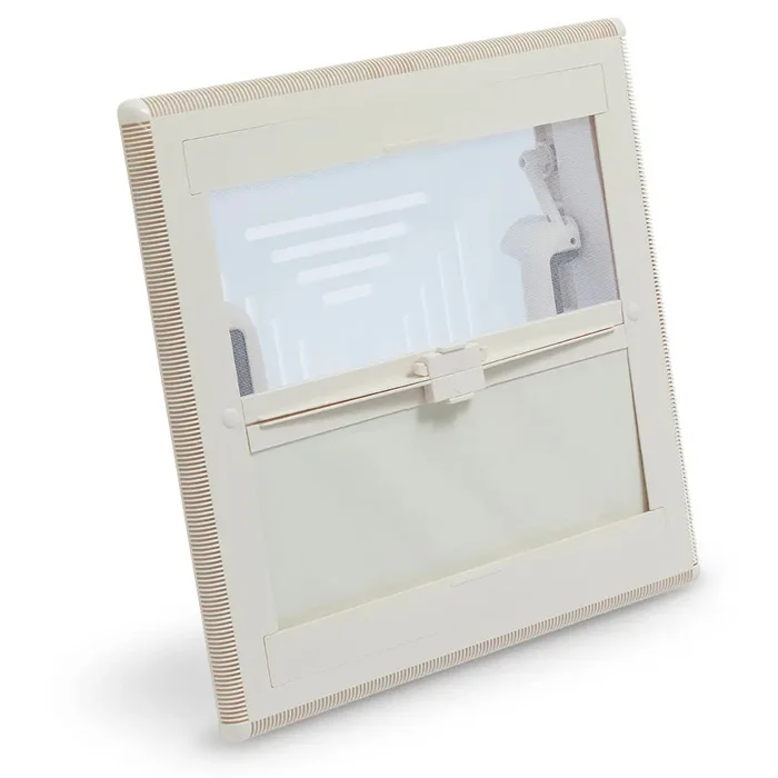 MPK Dachhaube Modell 46K mit Kombirollo, grau (400 x 400 mm)