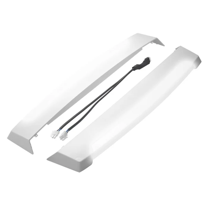 MPK Seitenblenden mit LED für VisionStar M, signalweiß