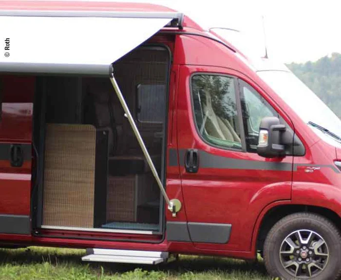 multifix Markisen Stützfußhalter für Fiamma, Saughalter 2er-Set