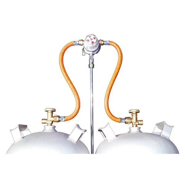 Multimatik 2-Flaschenanlage 50 mbar, 8 mm – mit Prüfventil