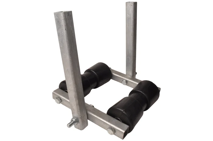 Neigbare Kielrollen Set auf Hülse 30×30 mm – 2-teilig