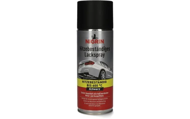 Nigrin Hitzebeständiges Lackspray – schwarz 400 ml