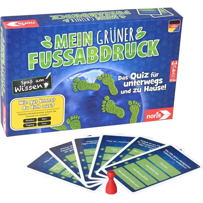 Noris Kinder-Quiz – Mein grüner Fußabdruck