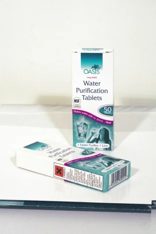 Oasis Wasserreinigungstabletten – 50 Stück